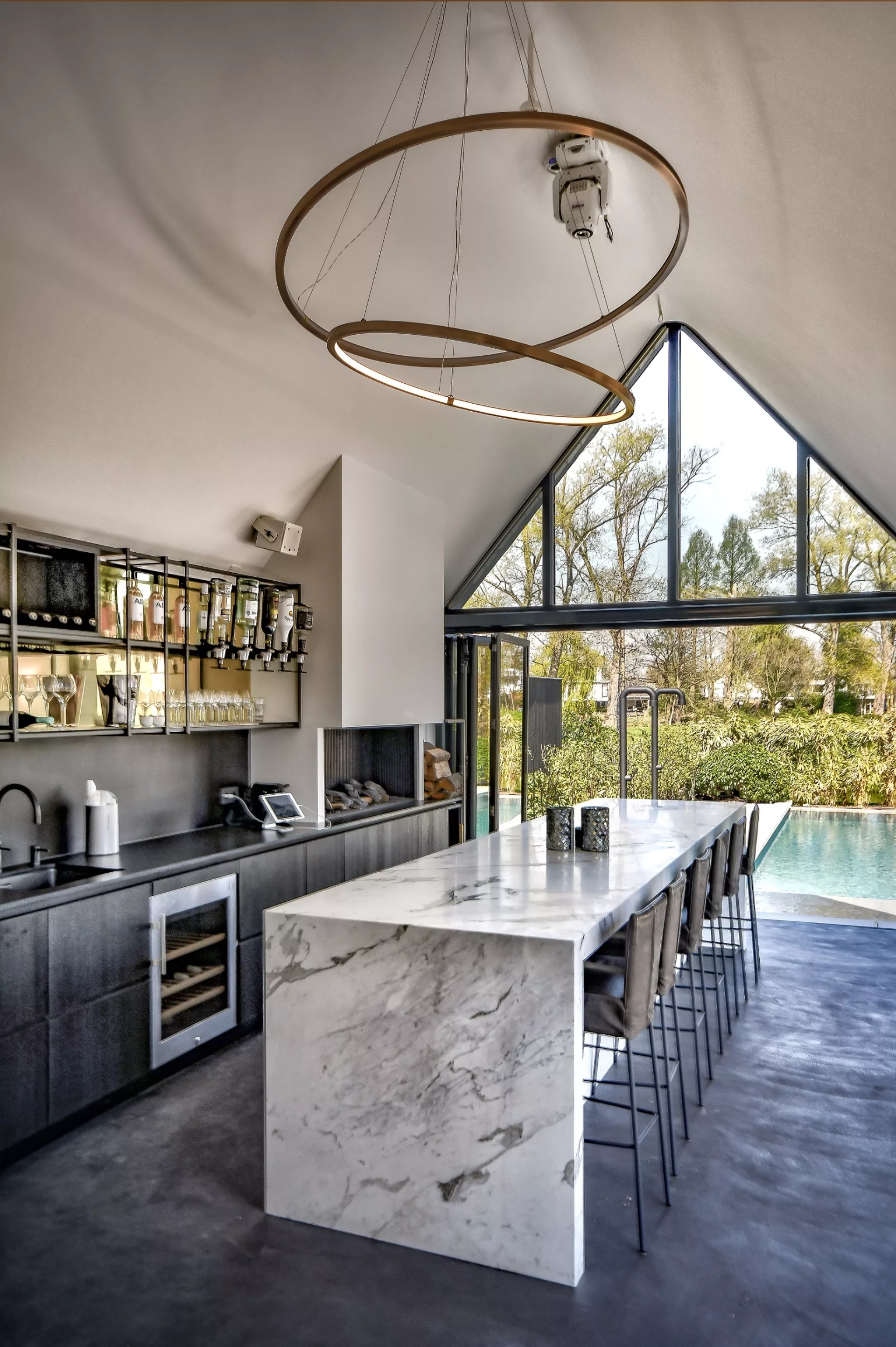 Buitenkeuken poolhouse